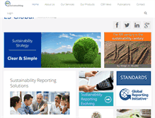 Tablet Screenshot of esglobal.com